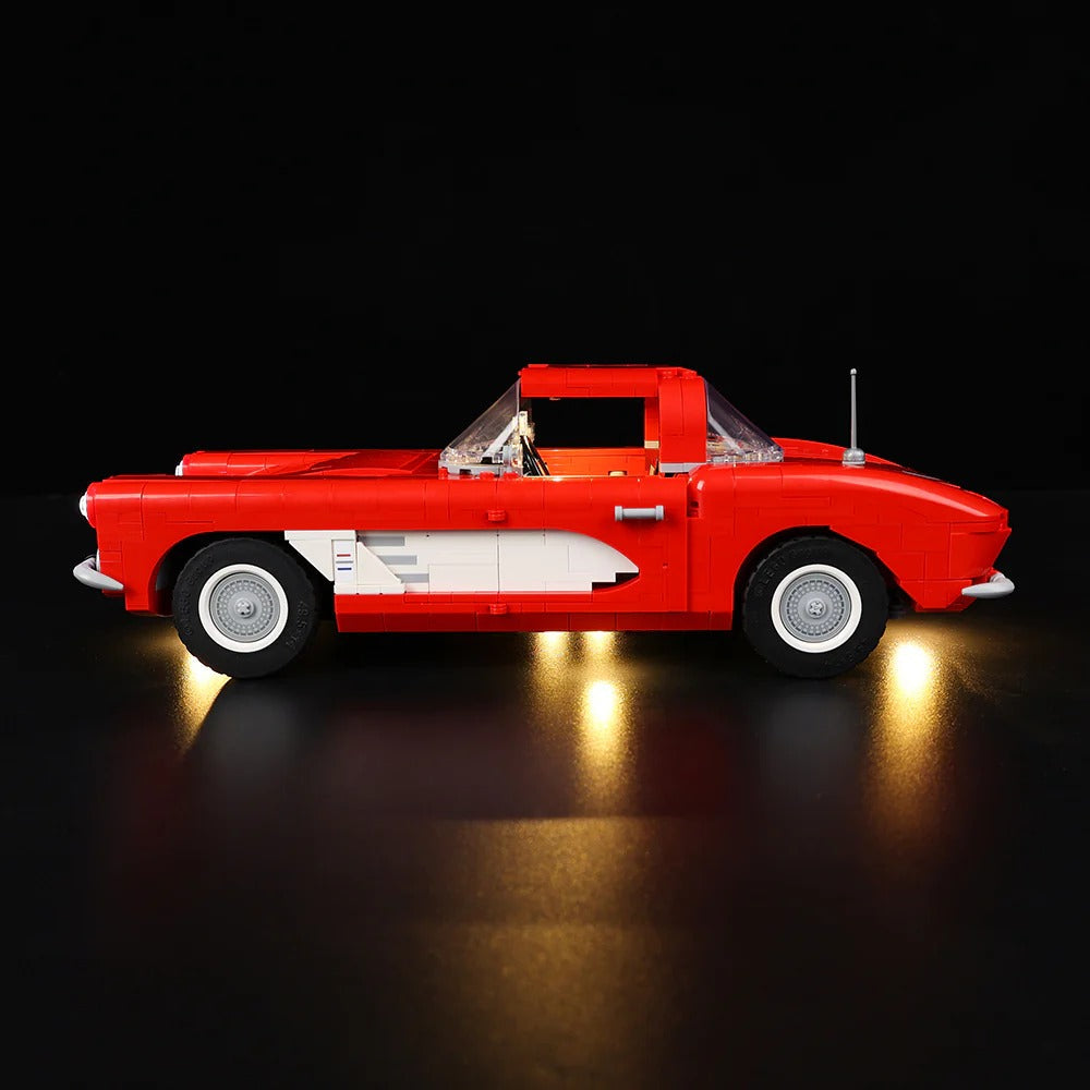 Chevrolet Corvette 1961 10321 LED Light Kit – Building Block Lighting | Power Brickz™
