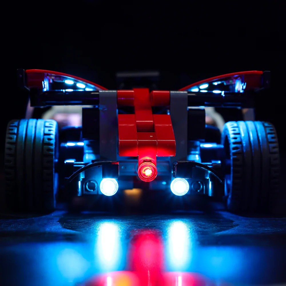 Formula E Porsche 99X Electric 42137 LED Light Kit – Building Block Lighting | Power Brickz™