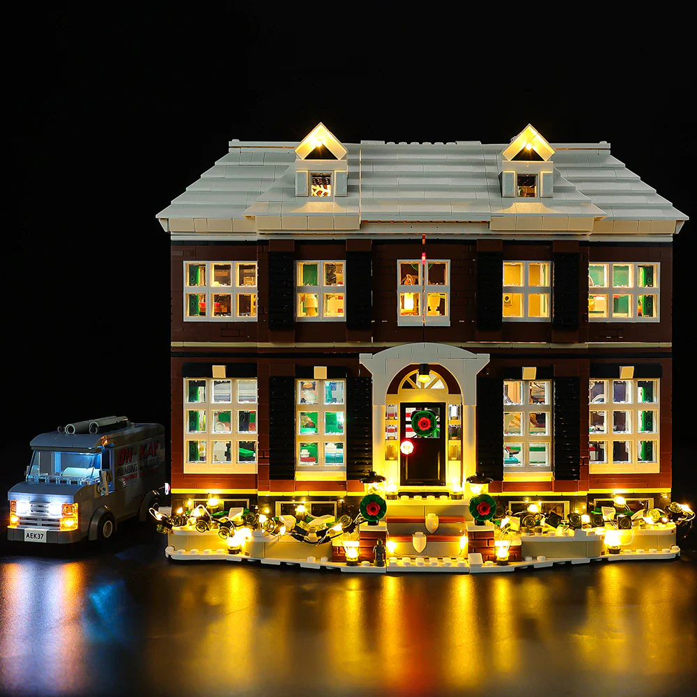 Home Alone 21330 LED Light Kit – Building Block Lighting | Power Brickz™