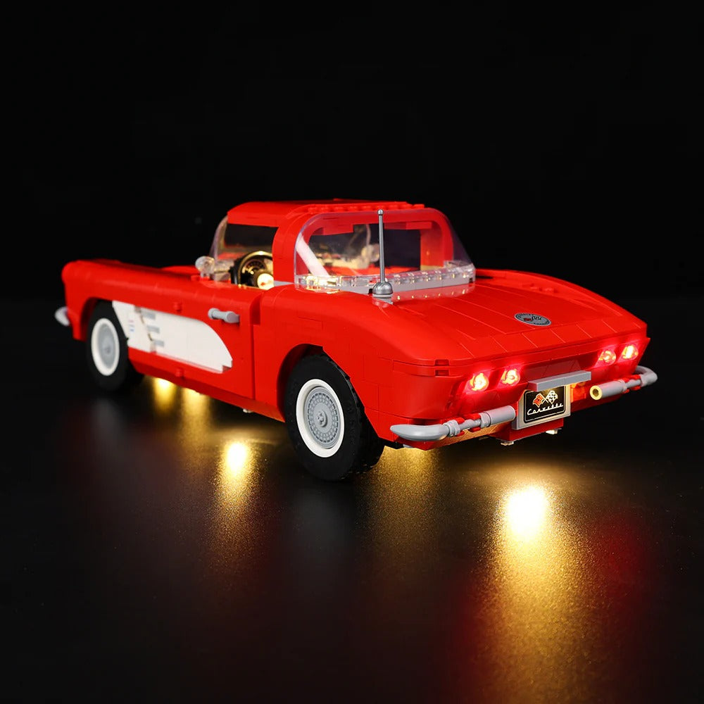Chevrolet Corvette 1961 10321 LED Light Kit – Building Block Lighting | Power Brickz™