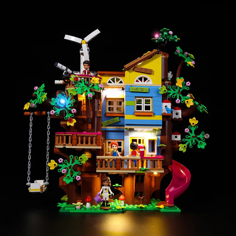 Friendship Tree House 41703 LED Light Kit – Building Block Lighting | Power Brickz™