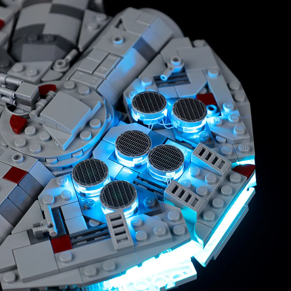 Millennium Falcon 75375 LED Light Kit – Building Block Lighting | Power Brickz™