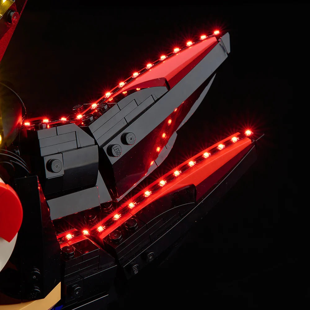 Shadow The Hedgehog 77000 LED Light Kit – Building Block Lighting | Power Brickz™