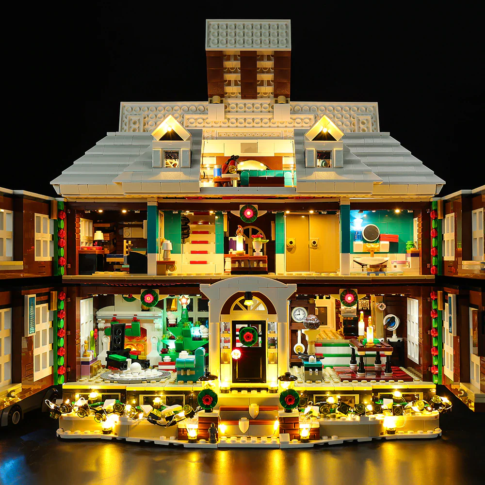 Home Alone 21330 LED Light Kit – Building Block Lighting | Power Brickz™
