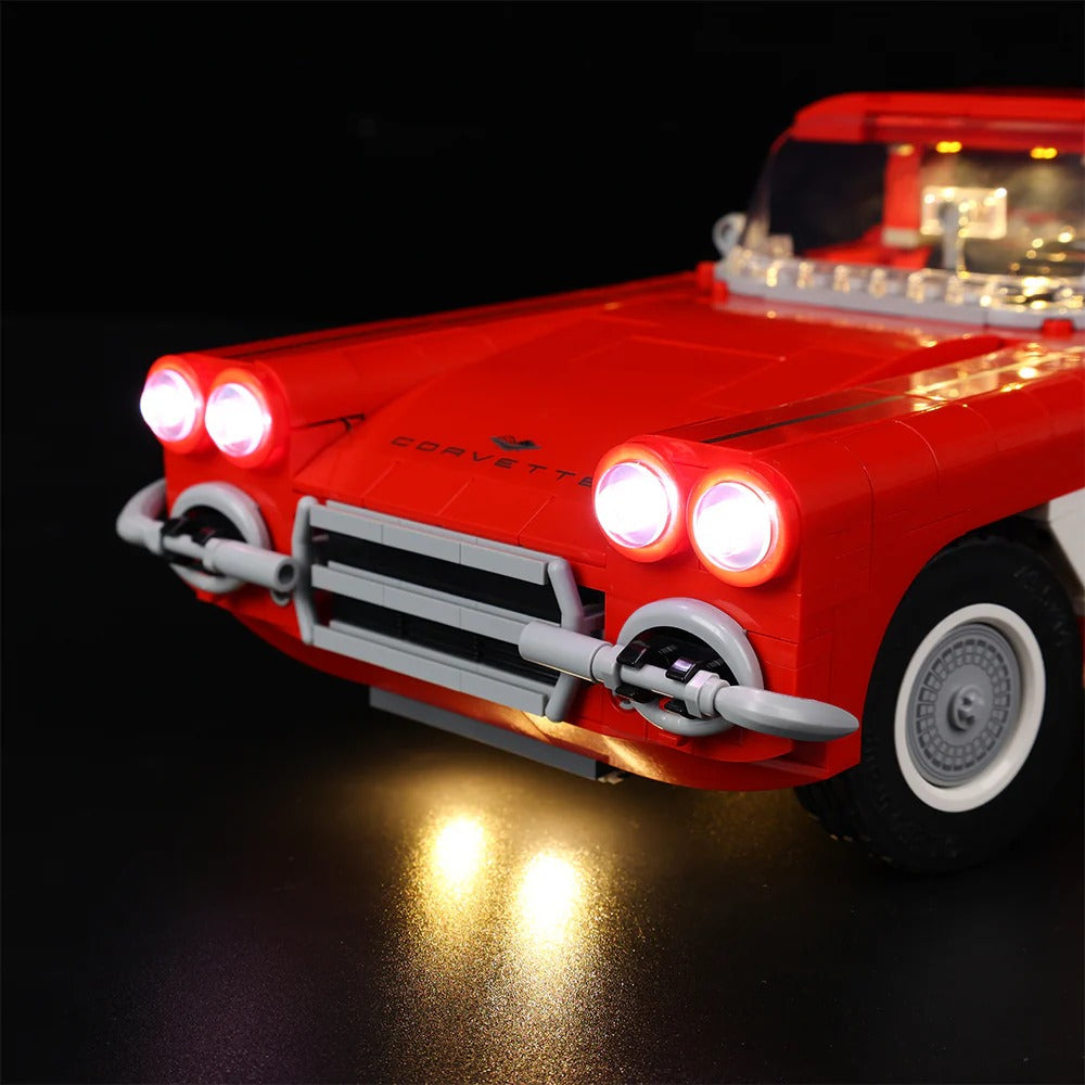 Chevrolet Corvette 1961 10321 LED Light Kit – Building Block Lighting | Power Brickz™