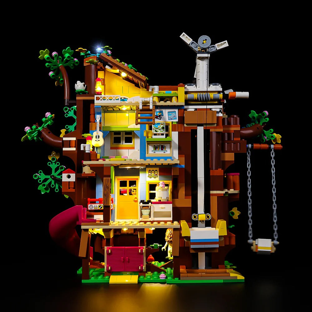 Friendship Tree House 41703 LED Light Kit – Building Block Lighting | Power Brickz™
