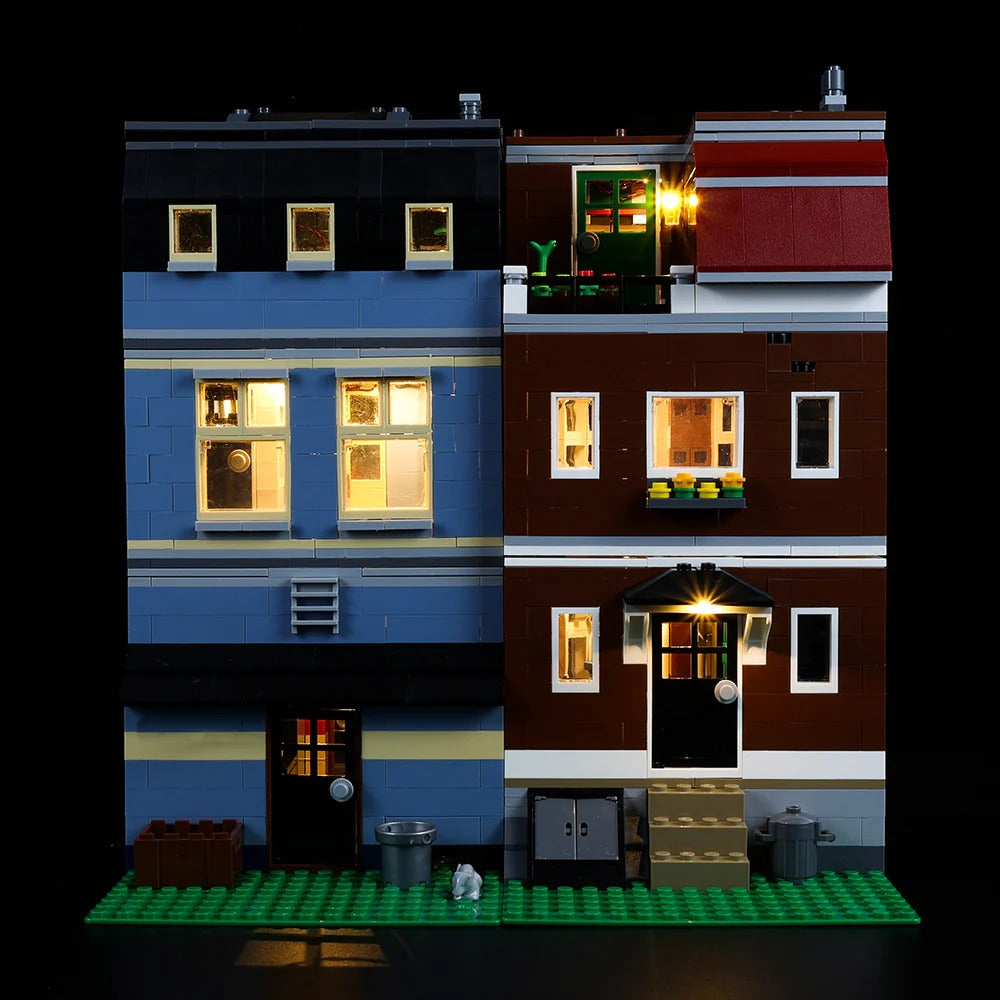 Pet Shop 10218 LED Light Kit – Building Block Lighting | Power Brickz™