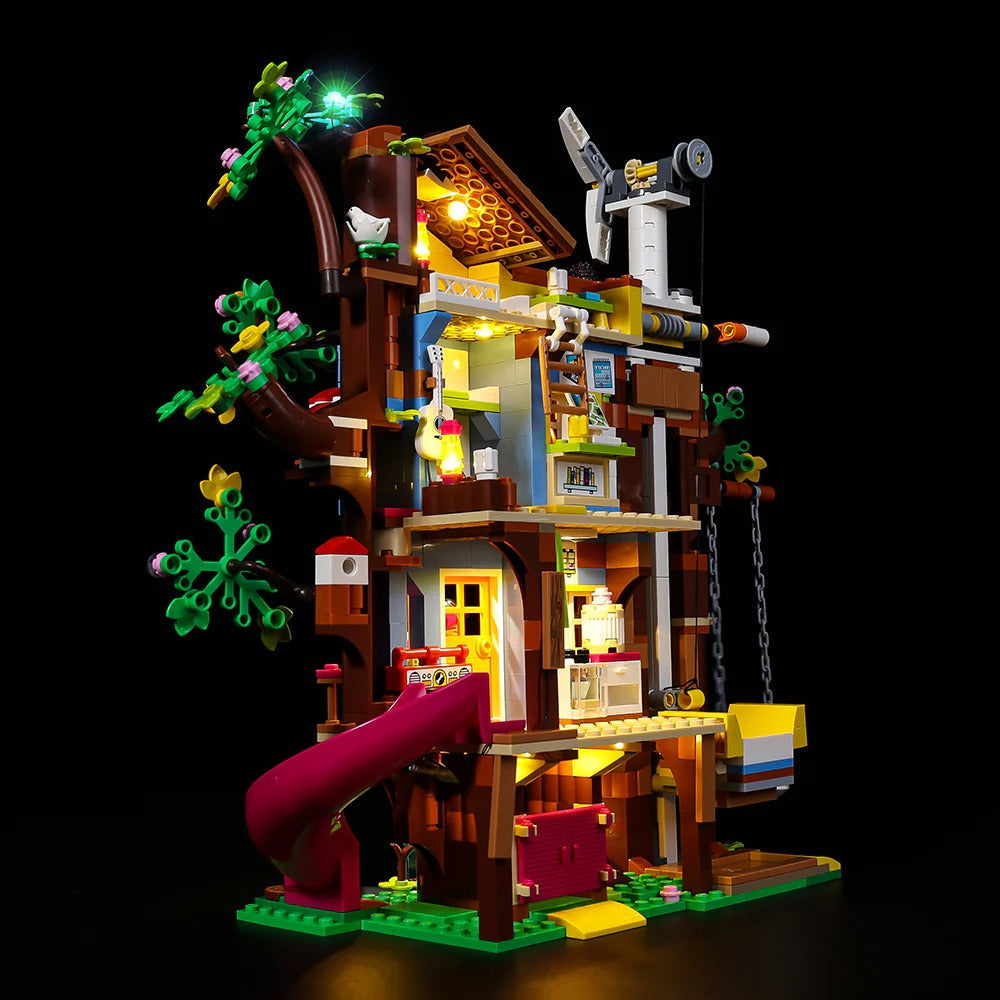 Friendship Tree House 41703 LED Light Kit – Building Block Lighting | Power Brickz™