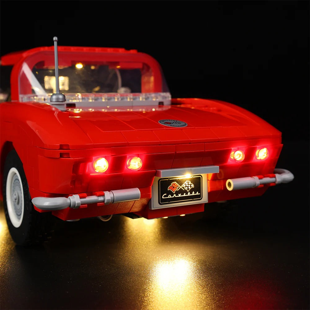 Chevrolet Corvette 1961 10321 LED Light Kit – Building Block Lighting | Power Brickz™