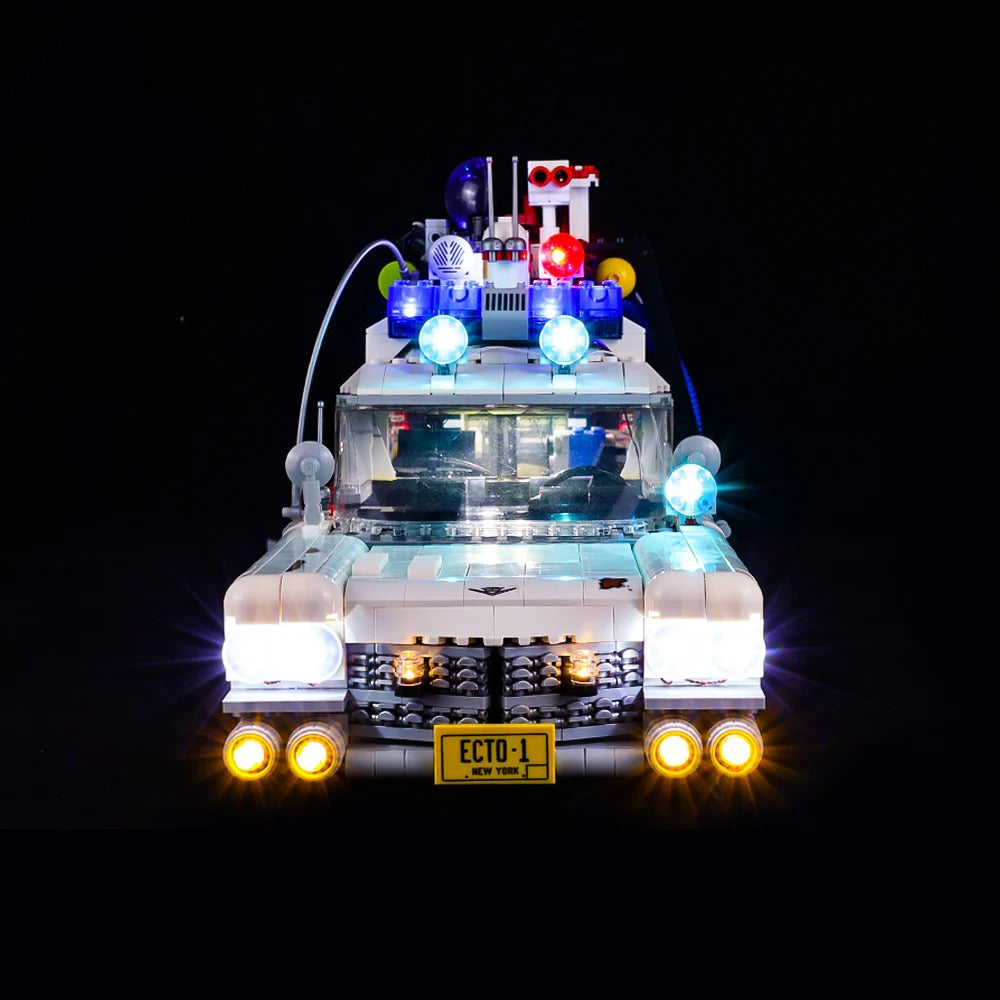 Ghostbusters ECTO-1 10274 LED Light Kit – Building Block Lighting | Power Brickz™