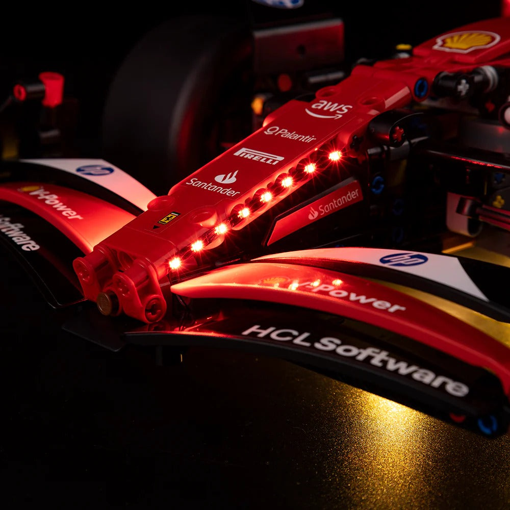 Ferrari SF-24 F1 Car 42207 LED Light Kit – Building Block Lighting | Power Brickz™