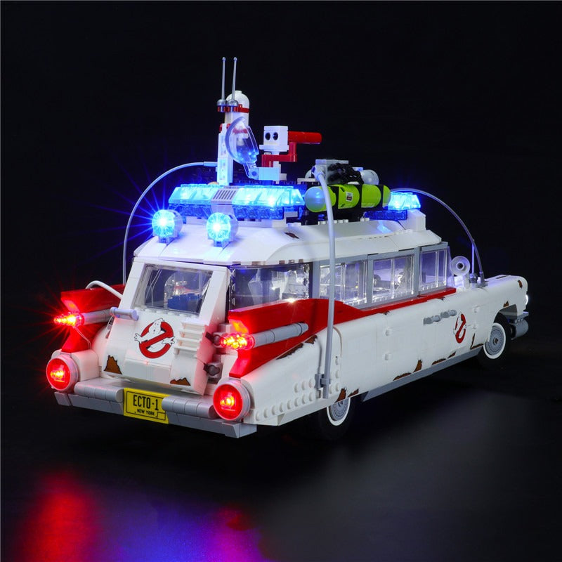 Ghostbusters ECTO-1 10274 LED Light Kit – Building Block Lighting | Power Brickz™