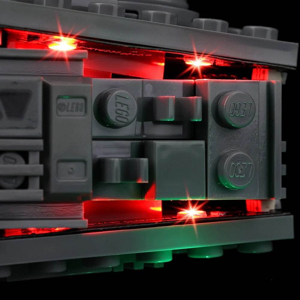 Imperial Star Destroyer 75394 LED Light Kit – Building Block Lighting | Power Brickz™