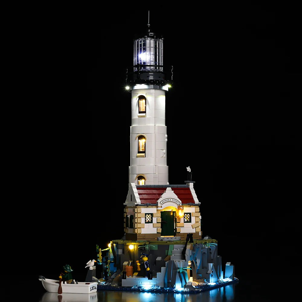 Motorized Lighthouse 21335 LED Light Kit – Building Block Lighting | Power Brickz™