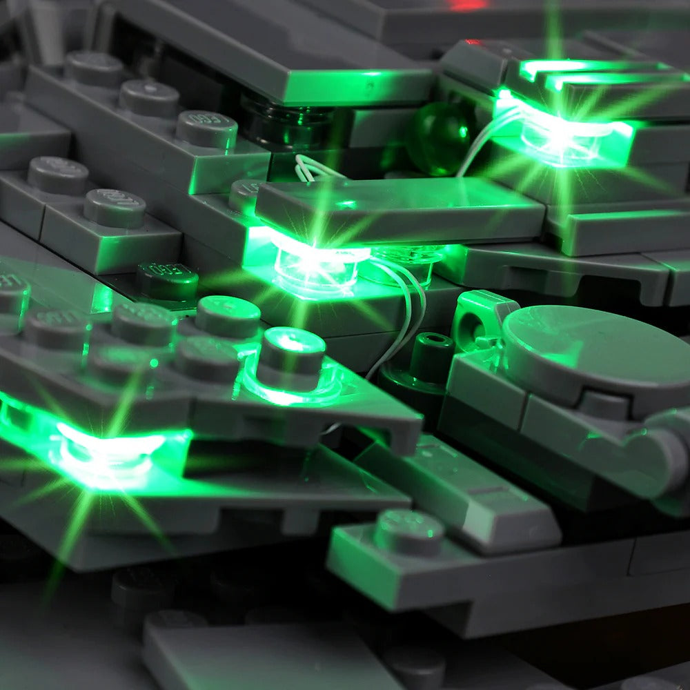 Imperial Star Destroyer 75394 LED Light Kit – Building Block Lighting | Power Brickz™