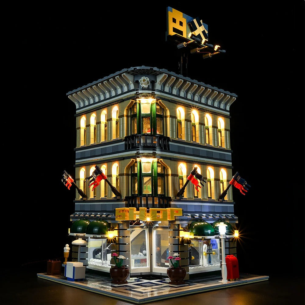 Grand Emporium 10211 LED Light Kit – Building Block Lighting | Power Brickz™