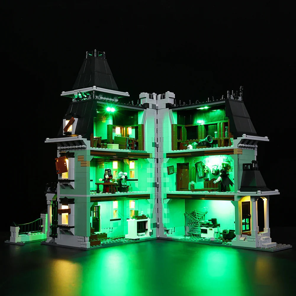 Haunted House 10228 LED Light Kit – Building Block Lighting | Power Brickz™