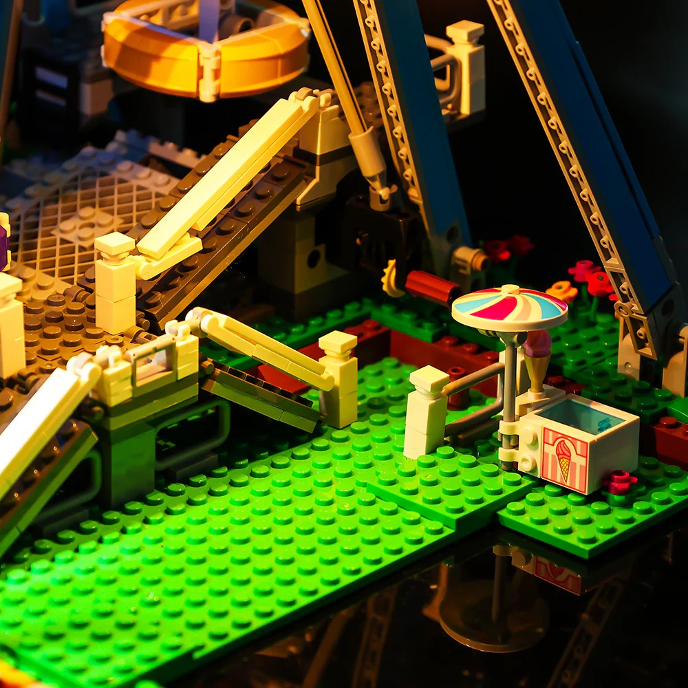 Ferris Wheel 10247 LED Light Kit – Building Block Lighting | Power Brickz™