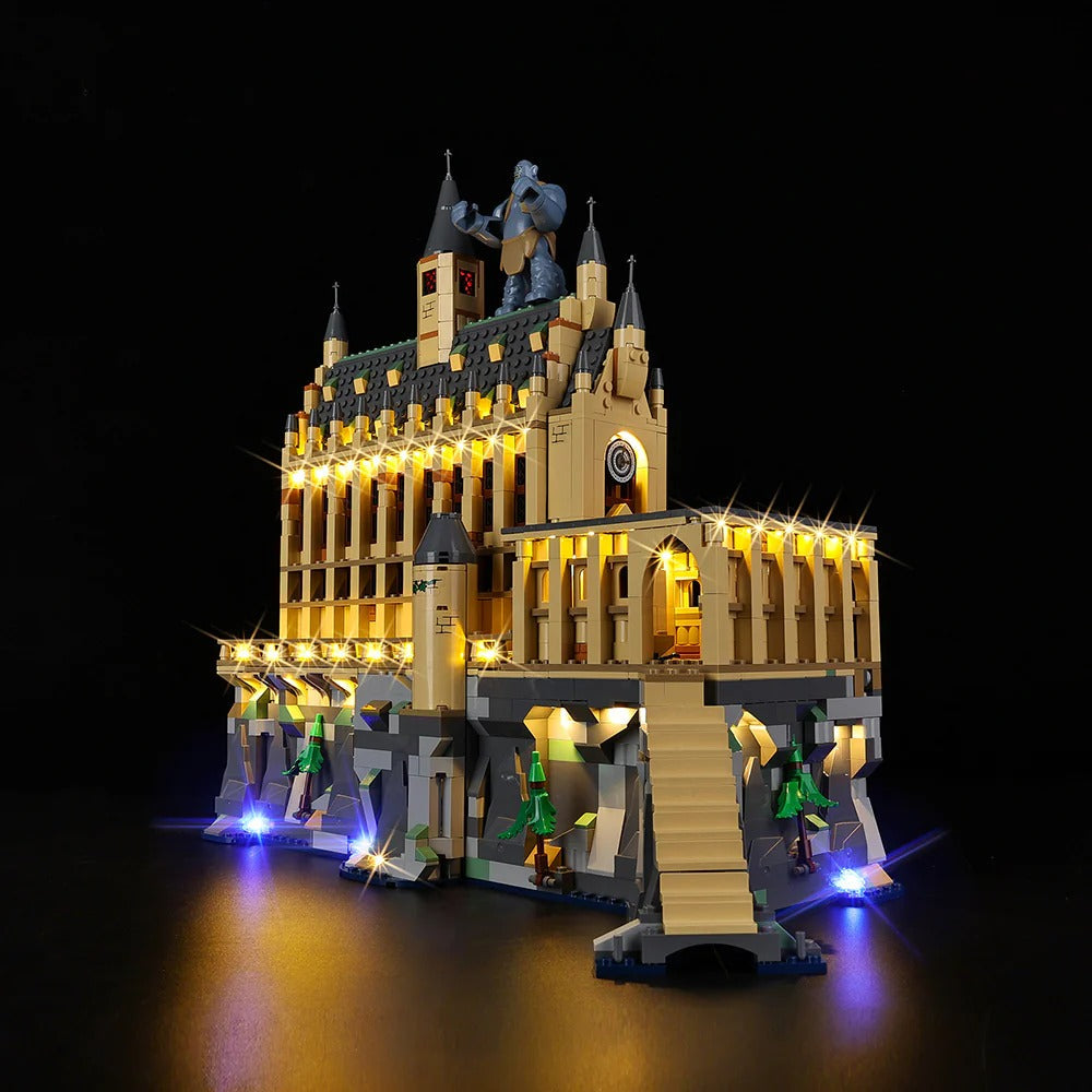 Hogwarts Castle: The Great Hall 76435 LED Light Kit – Building Block Lighting | Power Brickz™