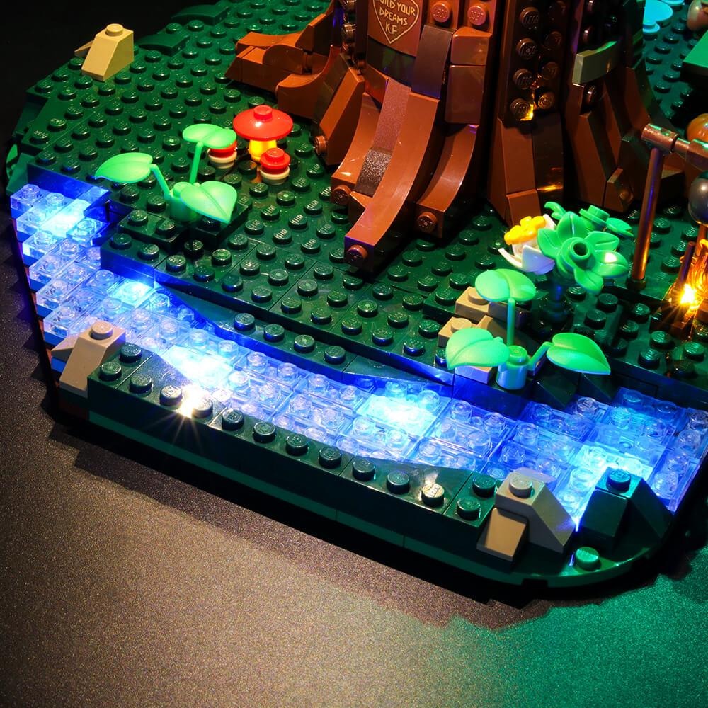 Tree House 21318 LED Light Kit – Building Block Lighting | Power Brickz™