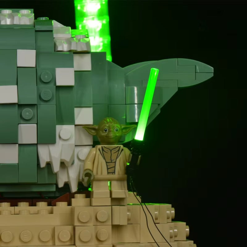 Yoda 75255 LED Light Kit – Building Block Lighting | Power Brickz™