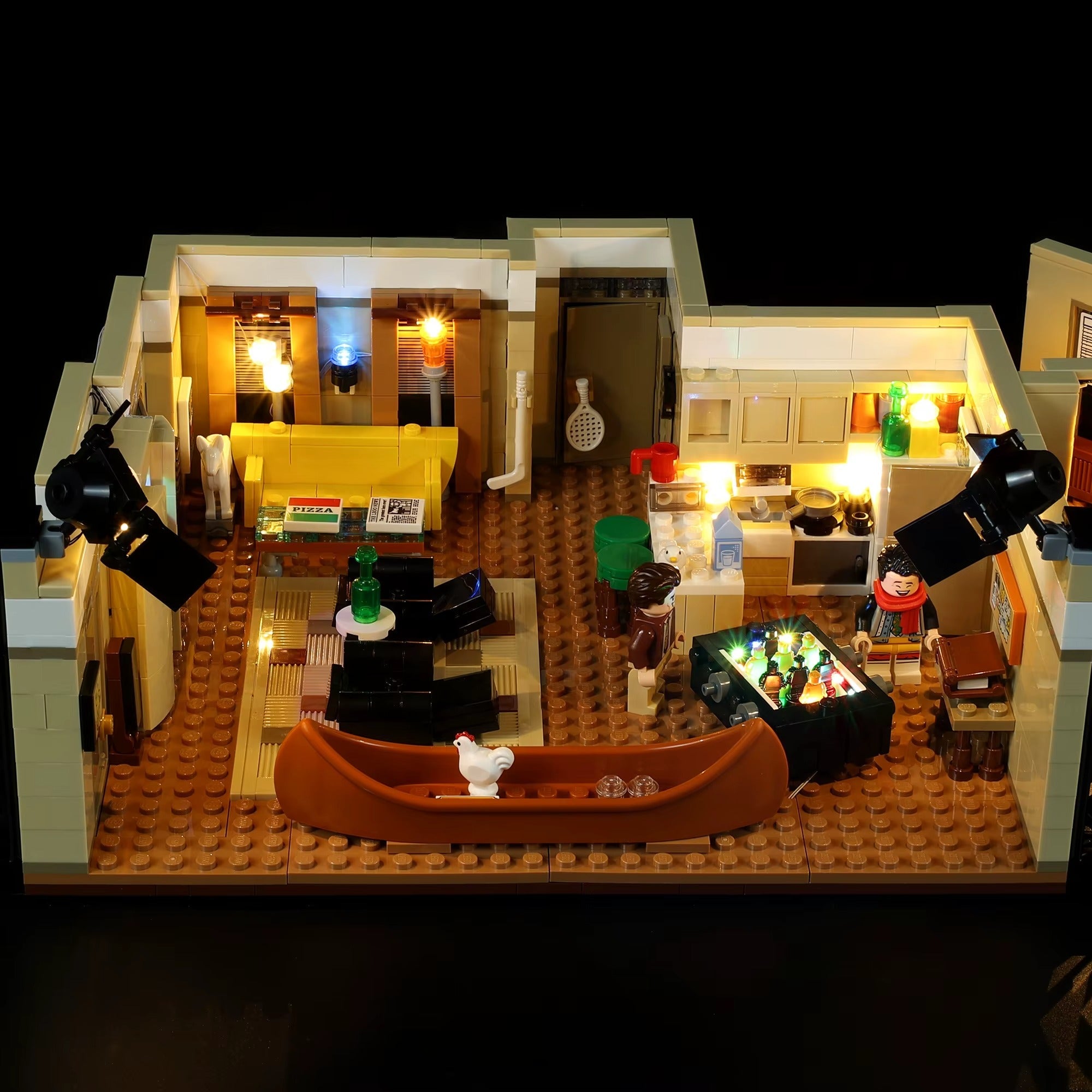 The Friends Apartments 10292 LED Light Kit – Building Block Lighting | Power Brickz™