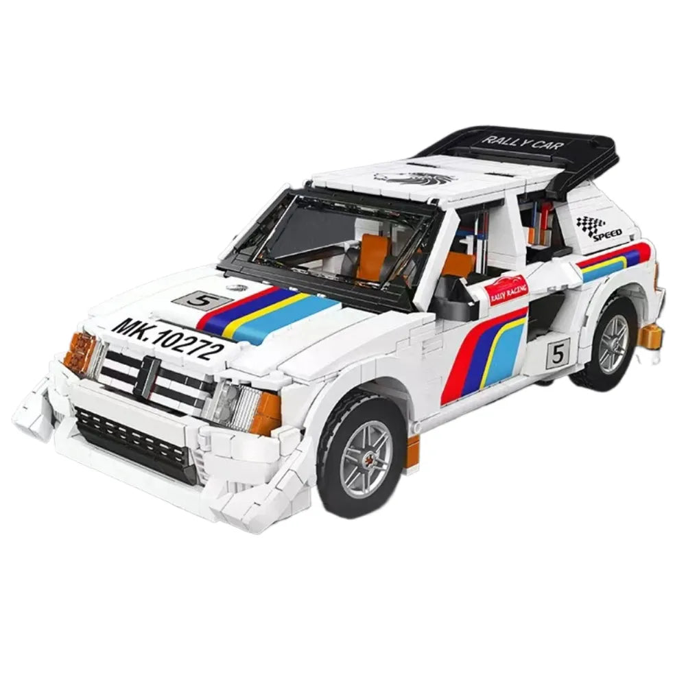 205 T16 EVO2 Classic Rally Building Blocks Set | Mould King 10272