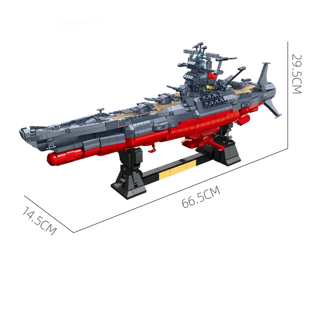 Yamato-class Battleship | 2465 Pcs