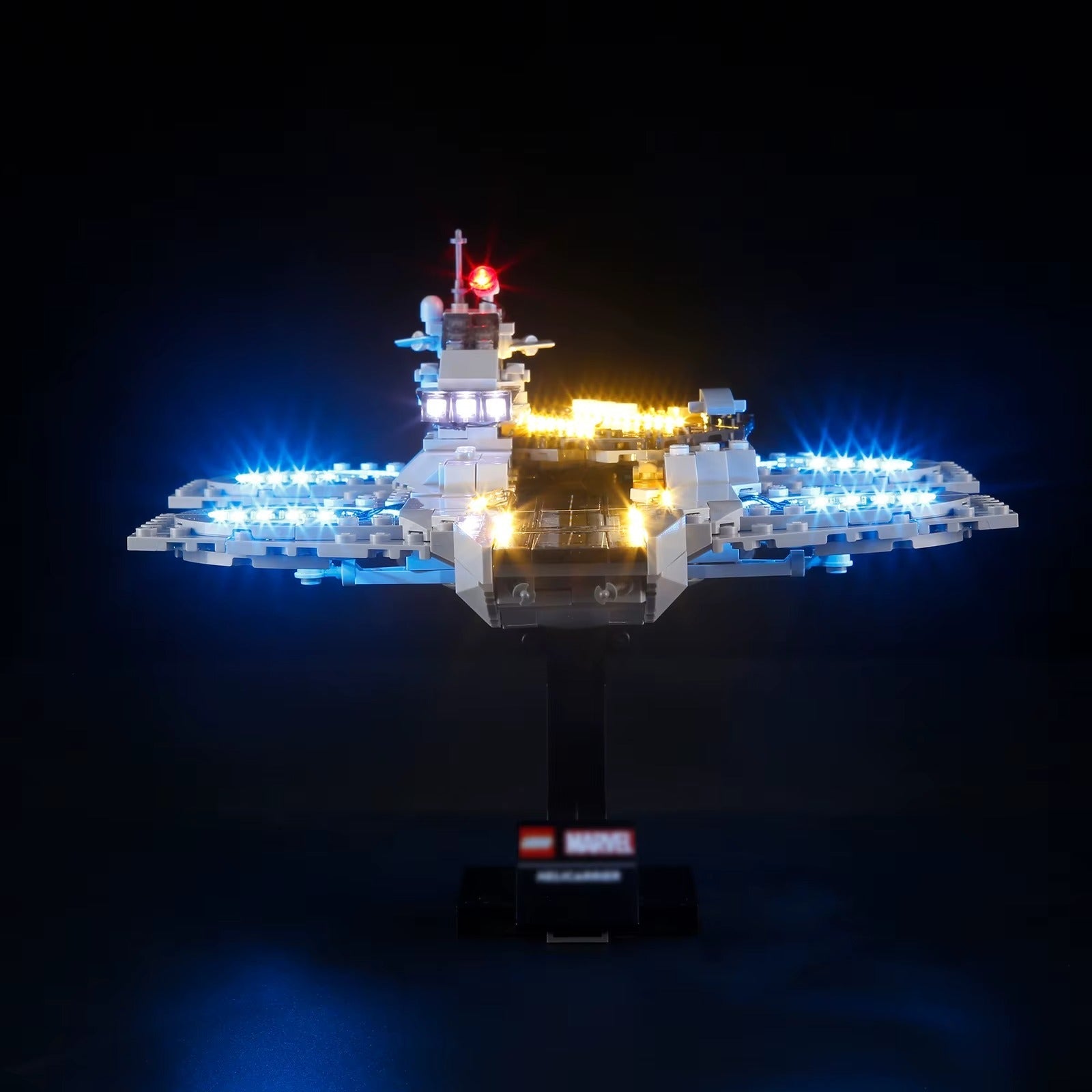The Avengers Helicarrier 76295 LED Light Kit – Building Block Lighting | Power Brickz™