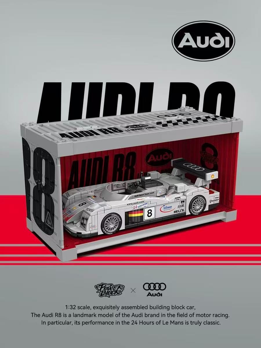 Le Mans Prototype V8 Racer - Building Blocks Set | Power Brickz