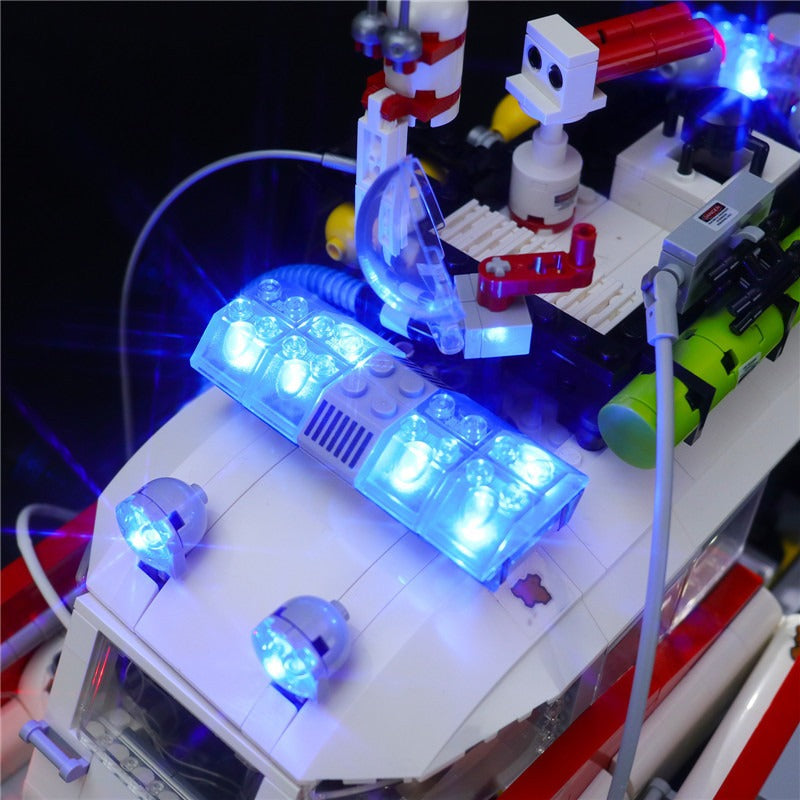 Ghostbusters ECTO-1 10274 LED Light Kit – Building Block Lighting | Power Brickz™
