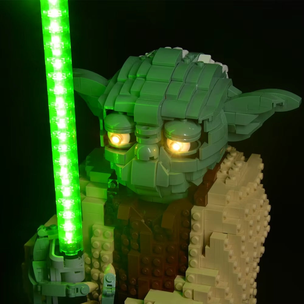 Yoda 75255 LED Light Kit – Building Block Lighting | Power Brickz™