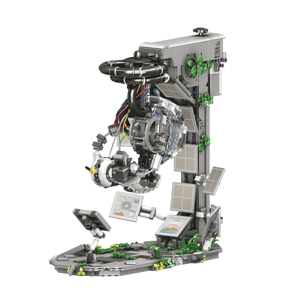 Portal 2 GLaDOS Game – brick-built display model made from building blocks