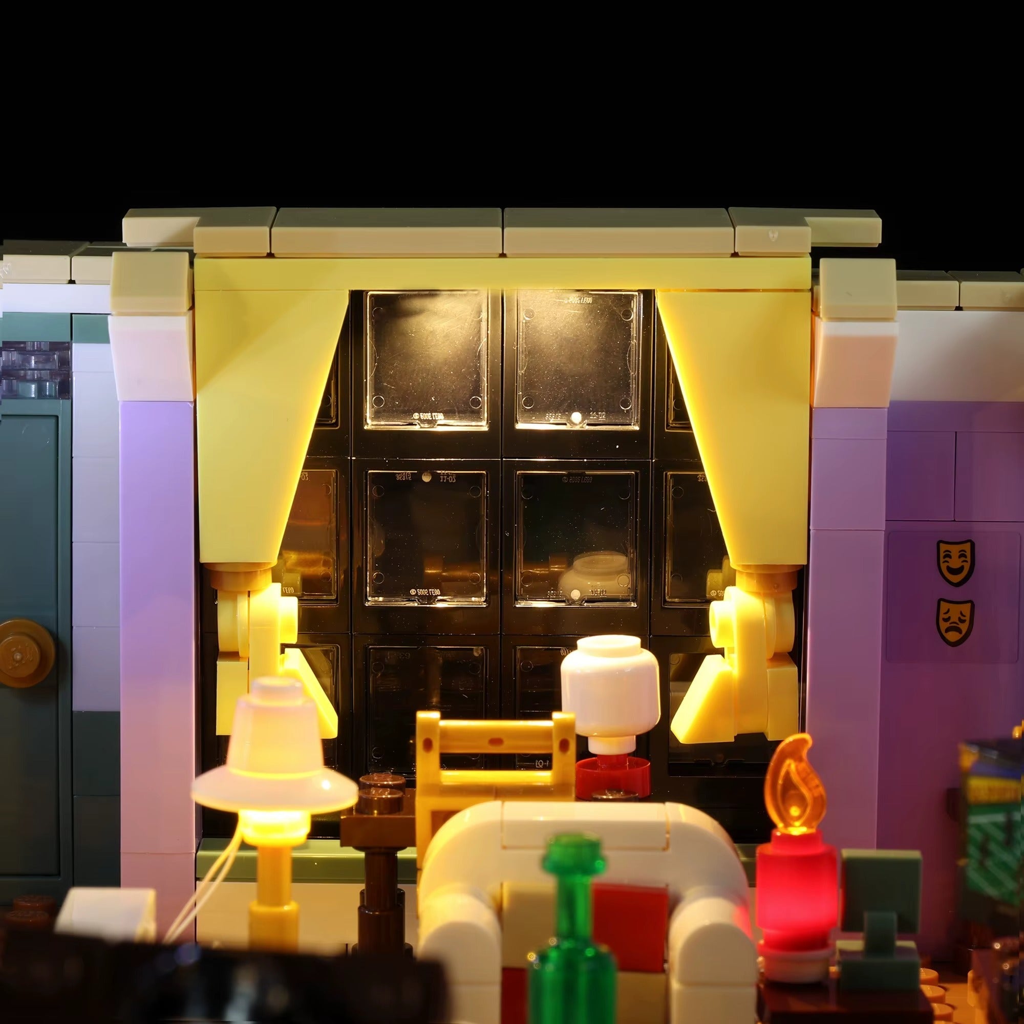 The Friends Apartments 10292 LED Light Kit – Building Block Lighting | Power Brickz™