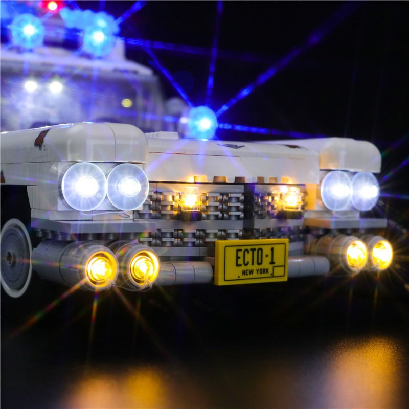 Ghostbusters ECTO-1 10274 LED Light Kit – Building Block Lighting | Power Brickz™
