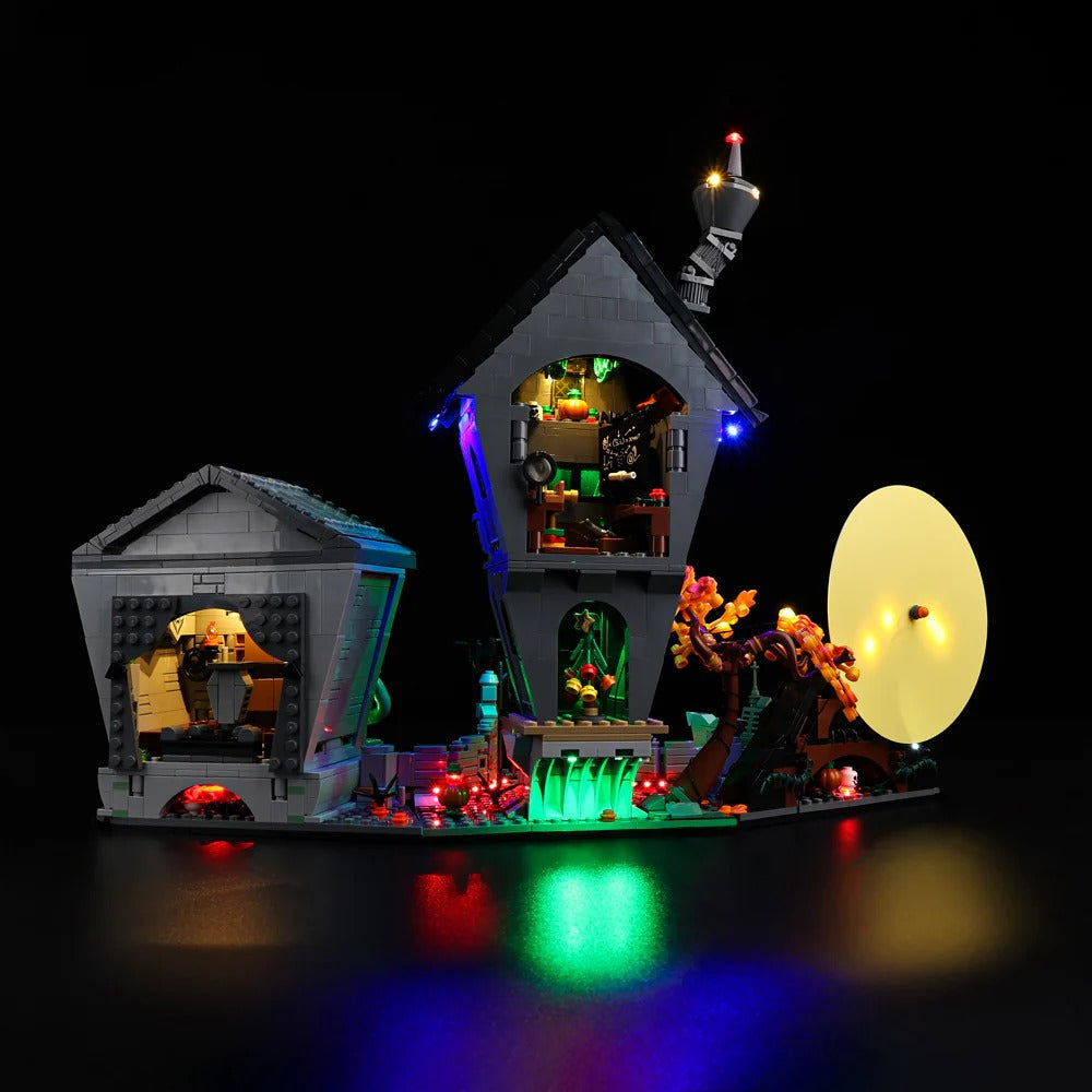 Disney Tim Burton's The Nightmare Before Christmas 21351 LED Light Kit – Building Block Lighting | Power Brickz™