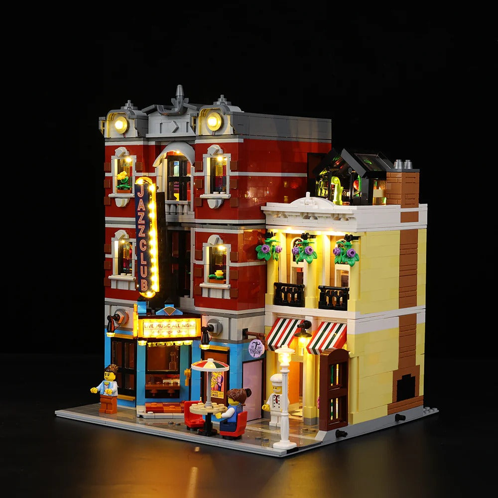 Jazz Club 10312 LED Light Kit – Building Block Lighting | Power Brickz™