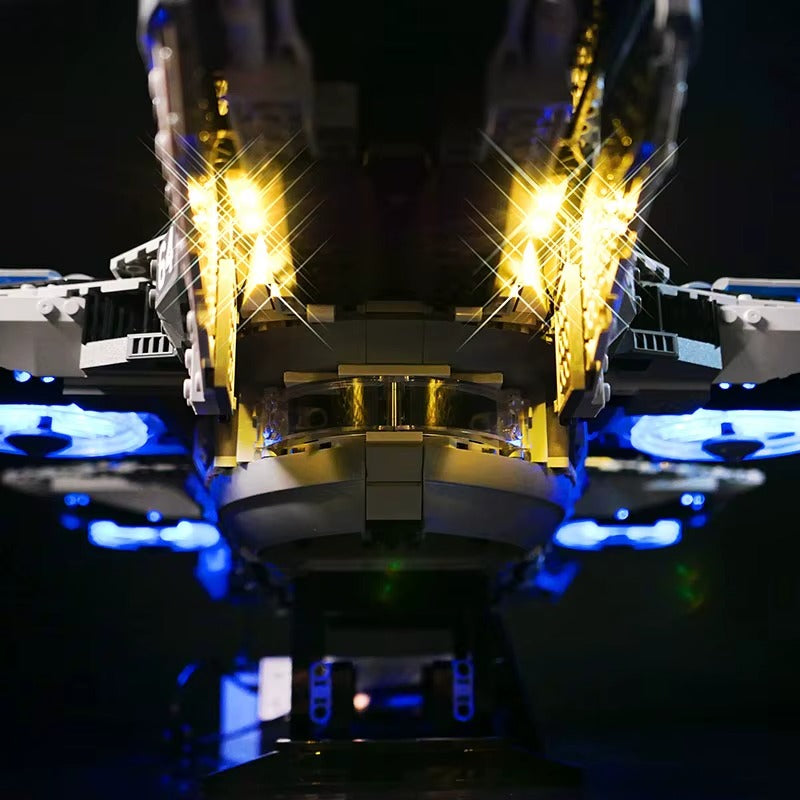 The SHIELD Helicarrier 76042 LED Light Kit – Building Block Lighting | Power Brickz™