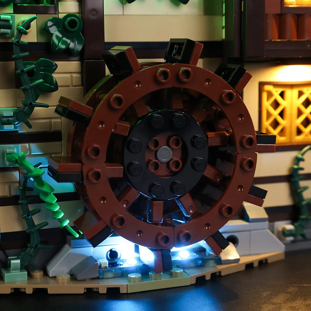 Disney Hocus Pocus: The Sanderson Sisters' Cottage 21341 LED Light Kit – Building Block Lighting | Power Brickz™