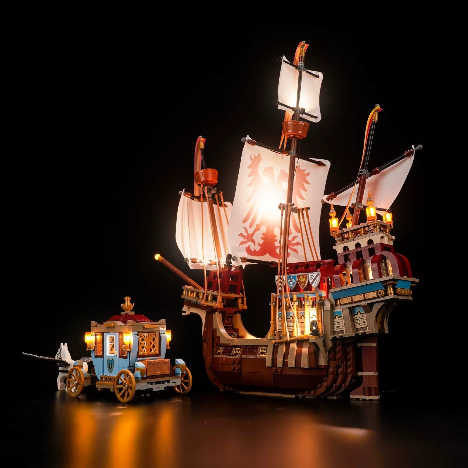 Triwizard Tournament: The Arrival 76440 LED Light Kit – Building Block Lighting | Power Brickz™