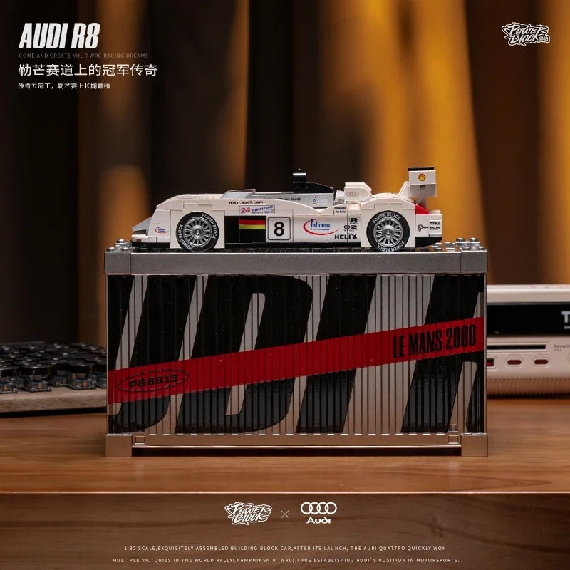 Le Mans Prototype V8 Racer - Building Blocks Set | Power Brickz
