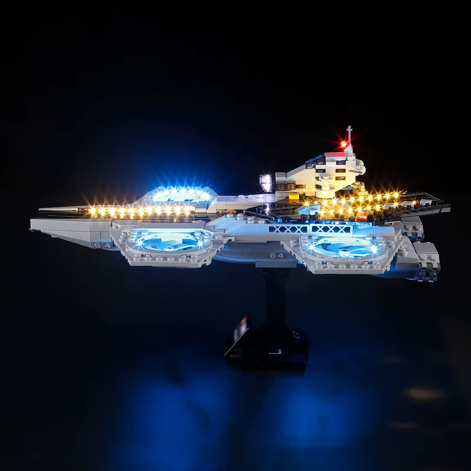 The Avengers Helicarrier 76295 LED Light Kit – Building Block Lighting | Power Brickz™