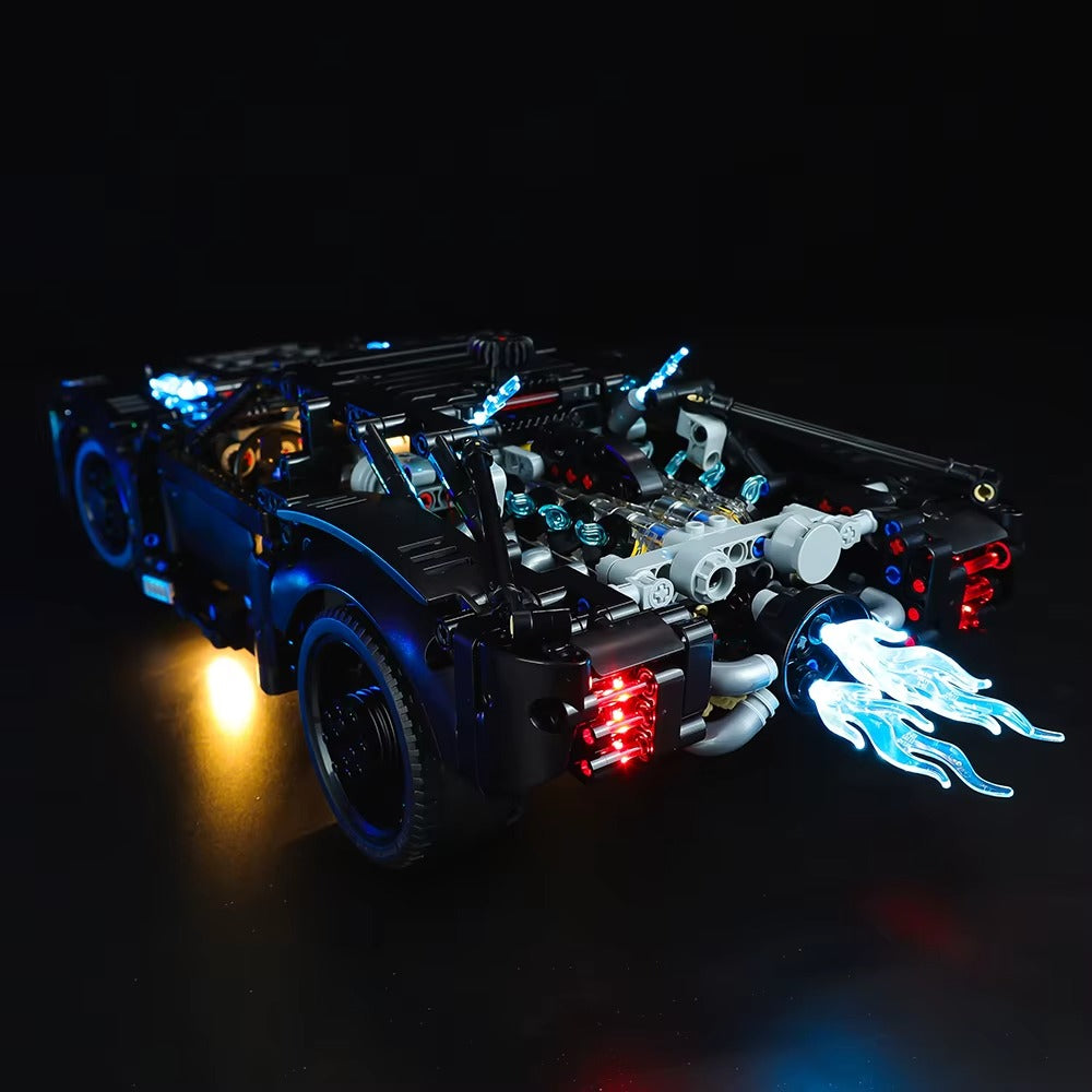The Batman - Batmobile 42127 LED Light Kit – Building Block Lighting | Power Brickz™