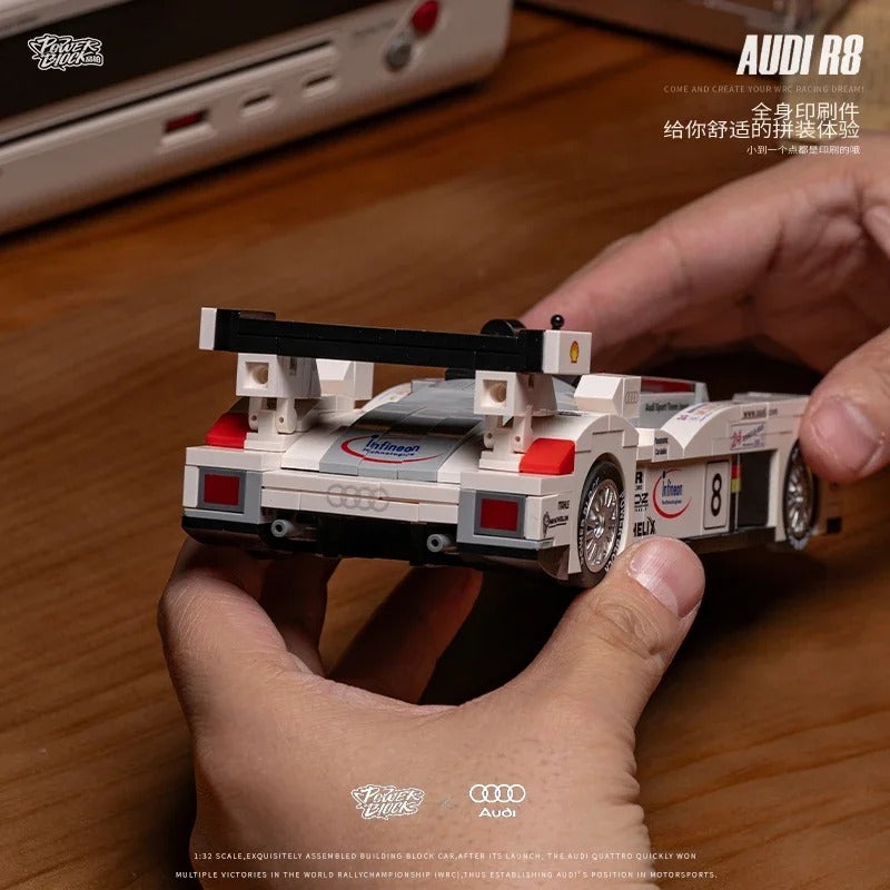 Le Mans Prototype V8 Racer - Building Blocks Set | Power Brickz