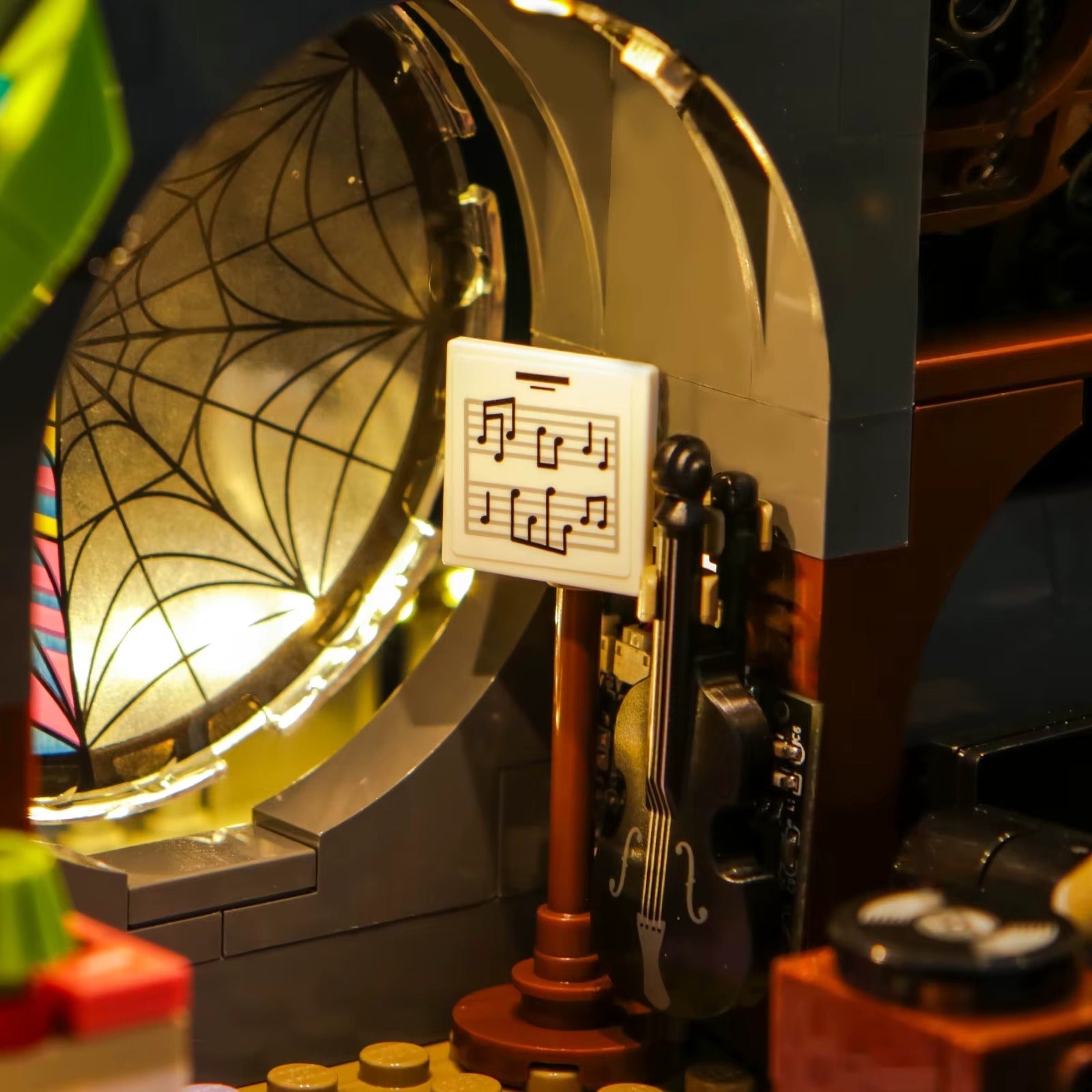 Wednesday & Enid's Dorm Room 76781 LED Light Kit – Building Block Lighting | Power Brickz™