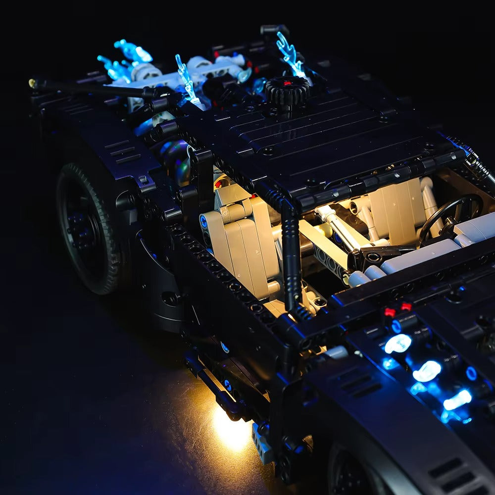 The Batman - Batmobile 42127 LED Light Kit – Building Block Lighting | Power Brickz™