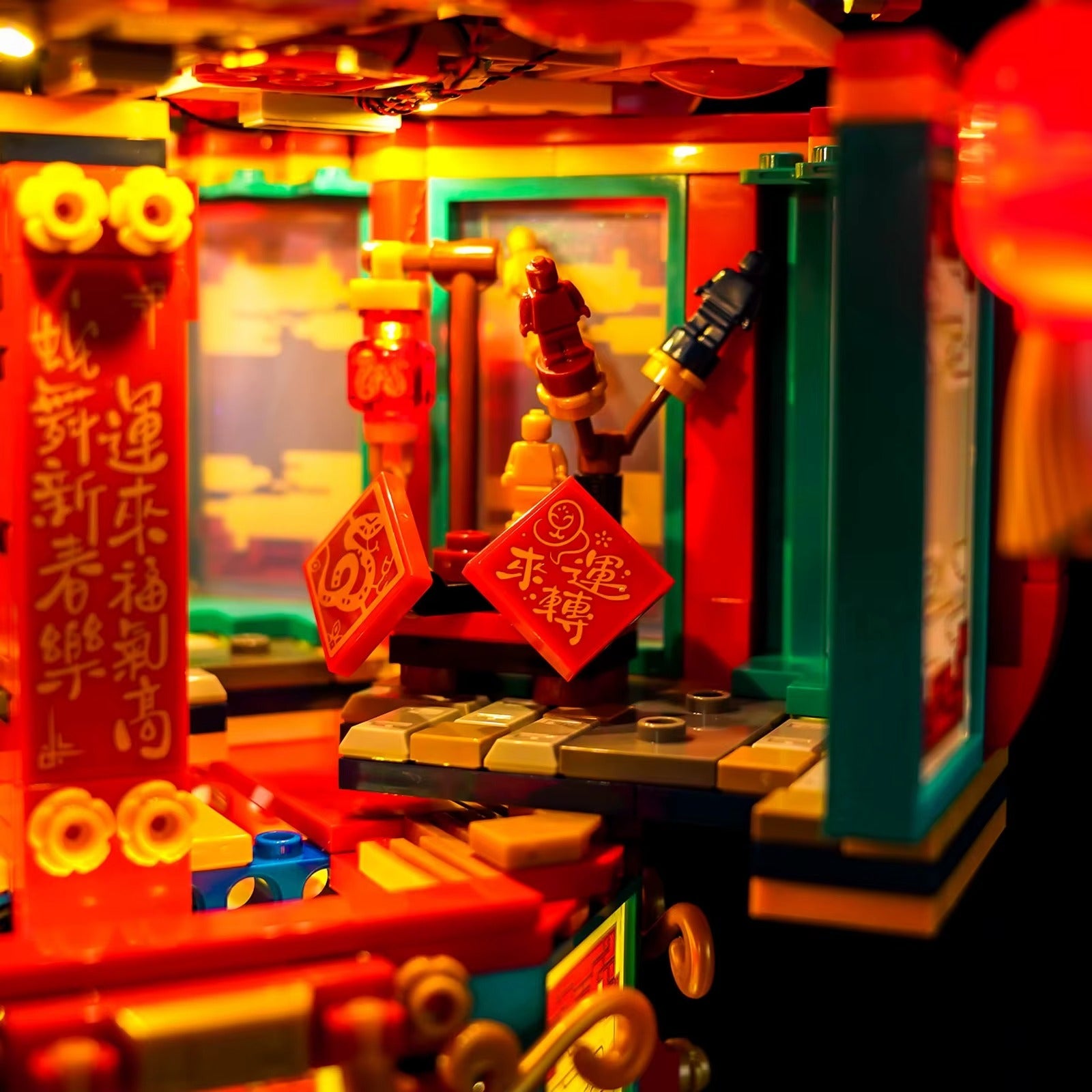 Trotting Lantern 80116 LED Light Kit – Building Block Lighting | Power Brickz™