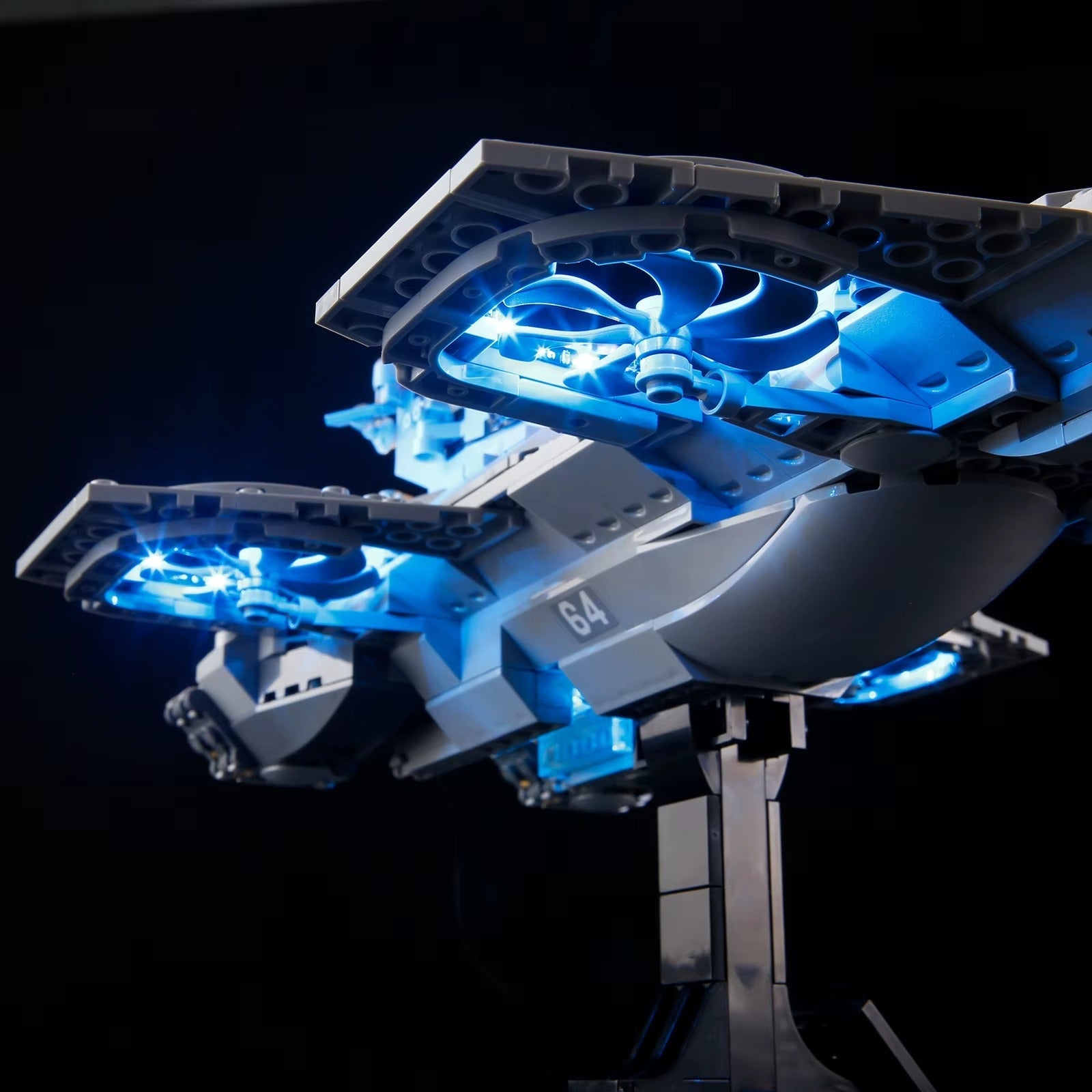 The Avengers Helicarrier 76295 LED Light Kit – Building Block Lighting | Power Brickz™