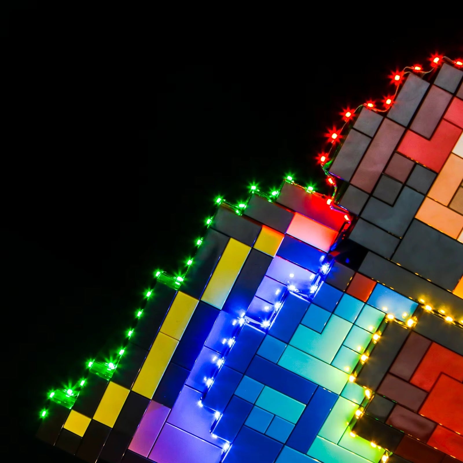 Super Mario World: Mario & Yoshi 71438 LED Light Kit – Building Block Lighting | Power Brickz™