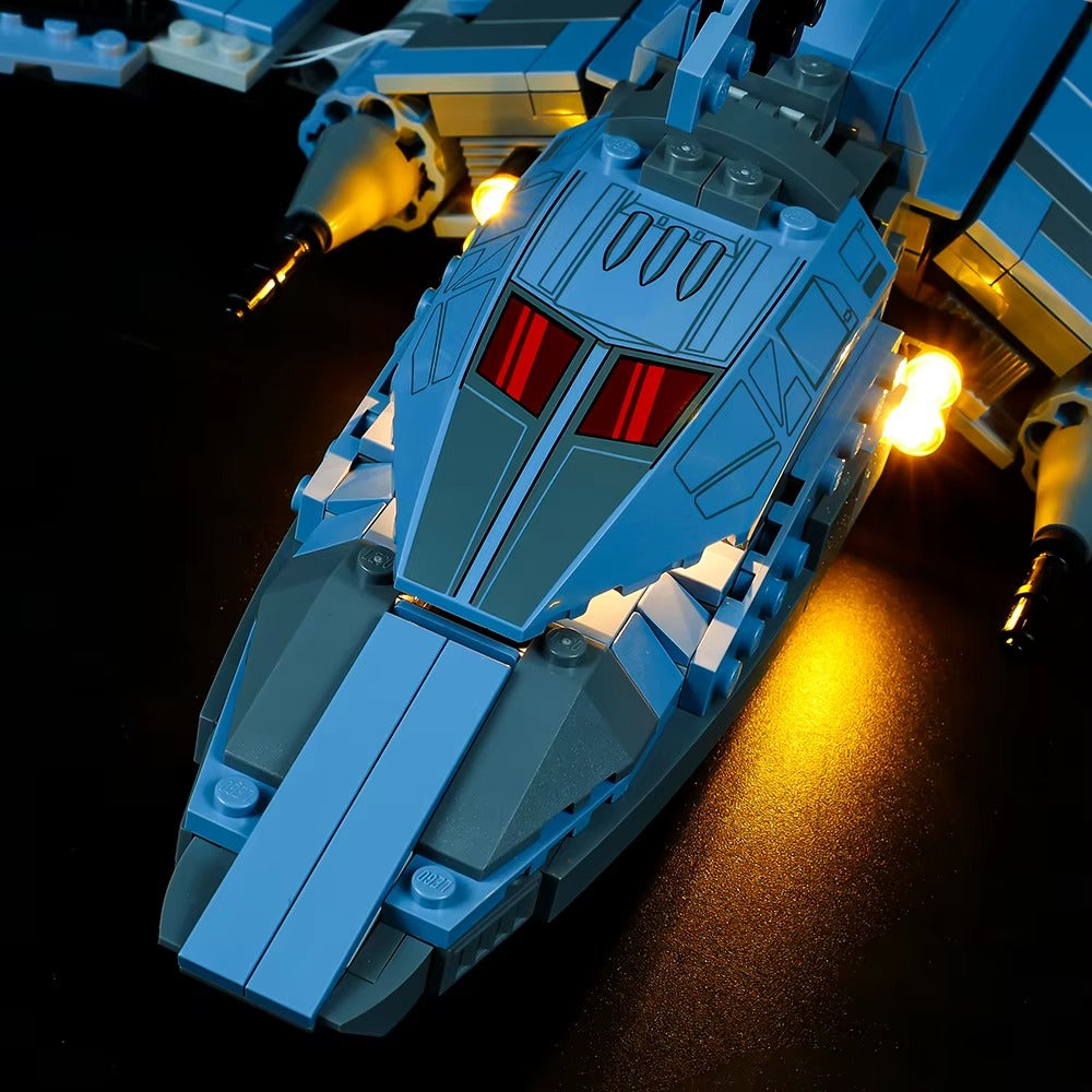 The Bad Batch Attack Shuttle 75314 LED Light Kit – Building Block Lighting | Power Brickz™